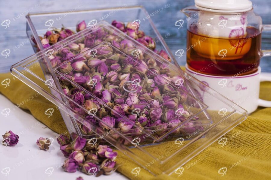 ##tt##-Crystal Container - Simple Designed Rectangular