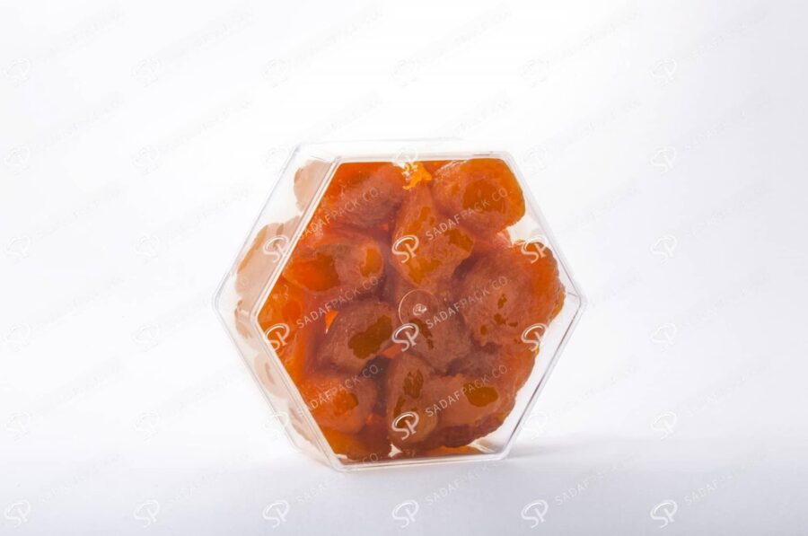 ##tt##-Crystal Container -  Hexagonal Small