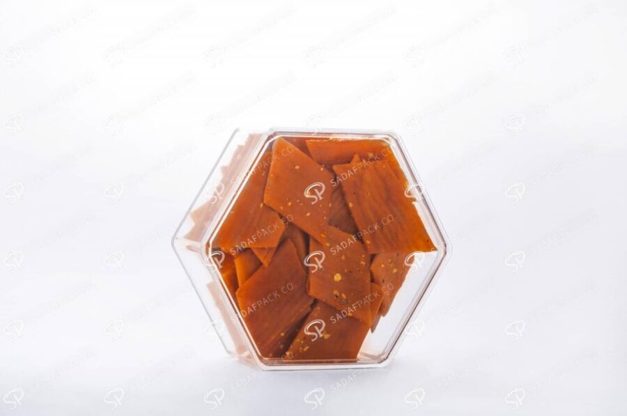 ##tt##-Crystal Container -  Hexagonal Small