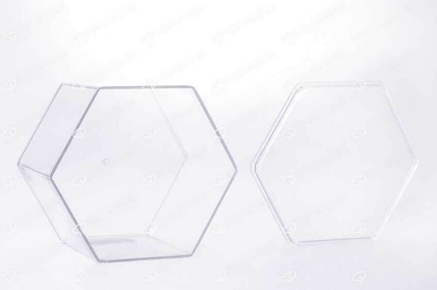 ##tt##-Crystal Container -  Hexagonal Big