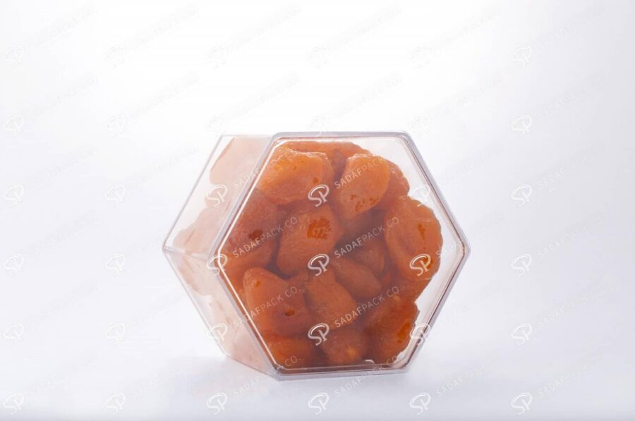 ##tt##-Crystal Container -  Hexagonal Big
