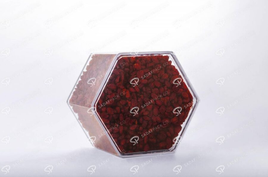 ##tt##-Crystal Container -  Hexagonal Big