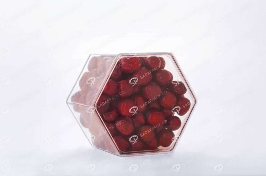 ##tt##-Crystal Container -  Hexagonal Big