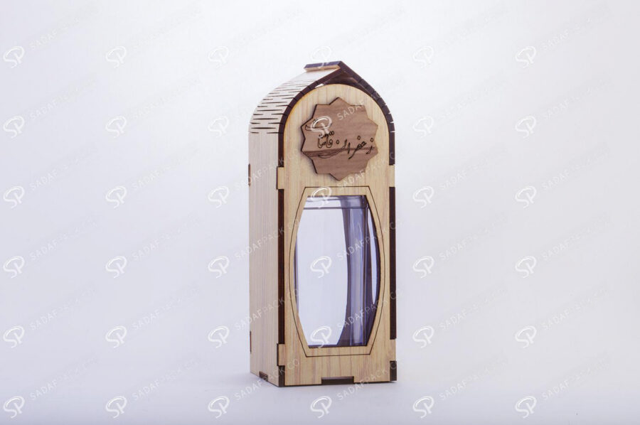 ##tt##-Wooden Saffron Box for Azin Large