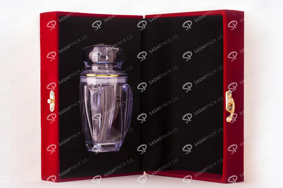 ##tt##-Velvet Saffron Box For Gohar X-Large