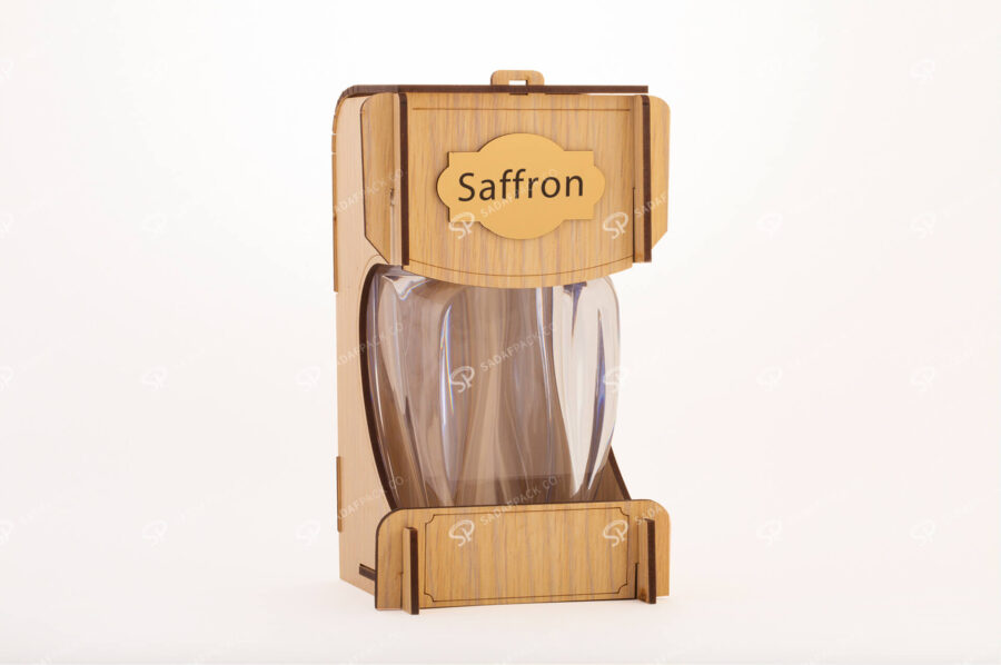 Wooden Saffron Box for Gohar X-Large
