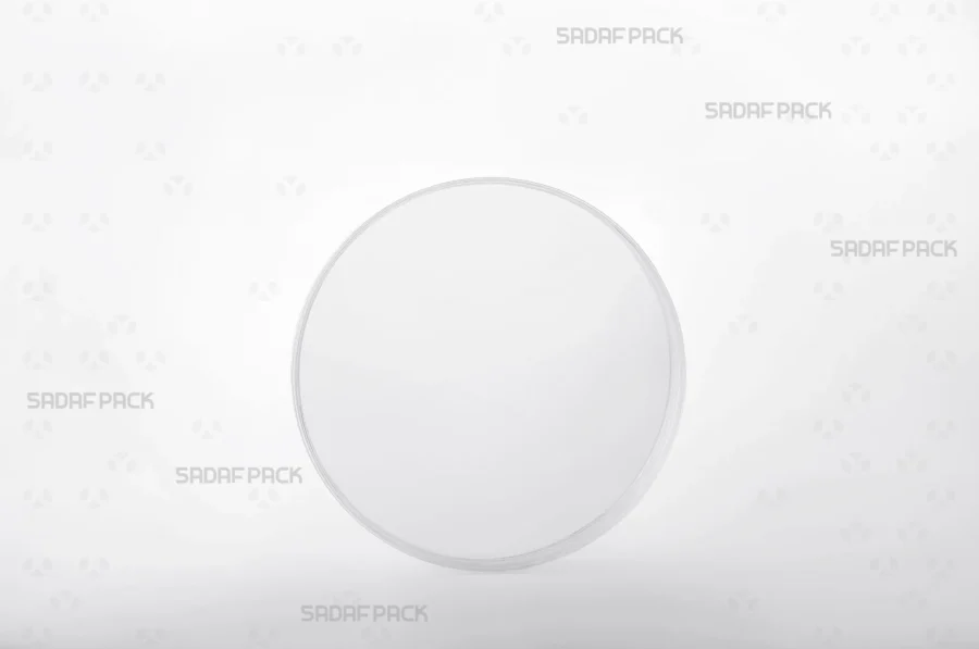 Front angle view of the 12 Core Crystal Container, highlighting its deep body structure and the clarity of the polycrystal material.
