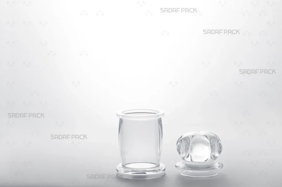 The Milad 2 container with its lid placed beside the body, displaying the clean and spacious interior perfect for packaging.