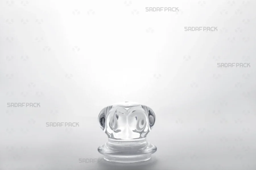 A detailed three-quarter angle view of the Milad 4 lid, showing its precise design and smooth finish for a secure closure.