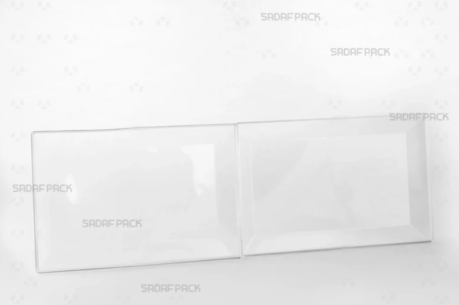 An open-lid view of the Rectangle 200, showing the separate body and cover to display its generous interior capacity.