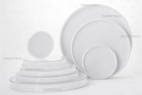 White Rounded Bottom