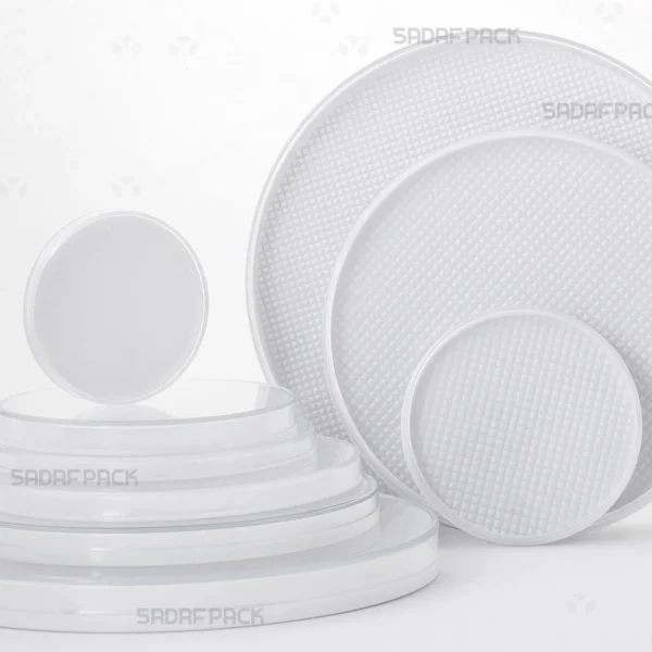White Rounded Bottom