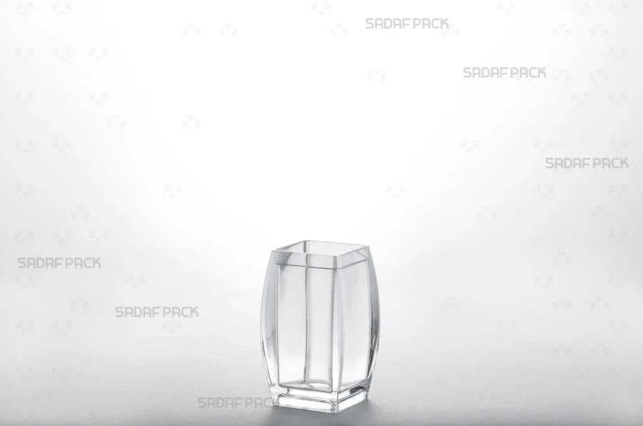 A three-quarter angle of the Sadaf 2 container's body, illustrating its sturdy build and flawless poly-crystal finish.