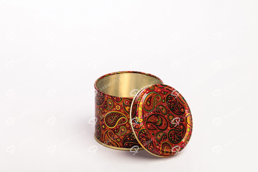 حاوية معدنية اسطوانية  قطرها 70 ملم
