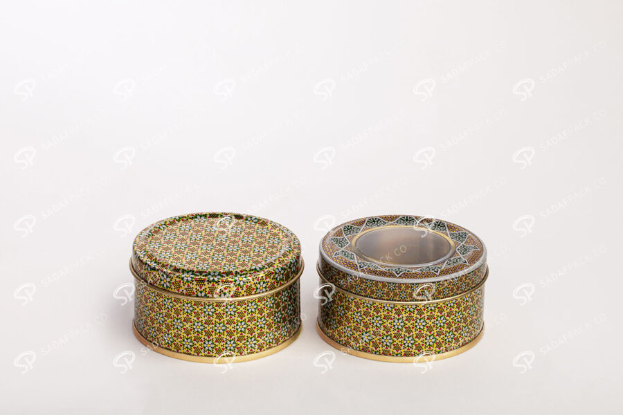 حاوية معدنية اسطوانية  قطرها 70 ملم
