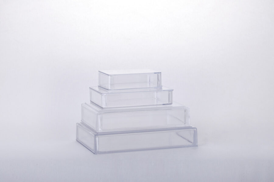 ##tt##-Saffron Rectangular Crystal Container - 4 (12.5)