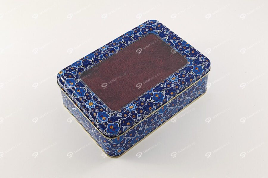 علبة معدنية للمكسرات و الفواكه المجففة