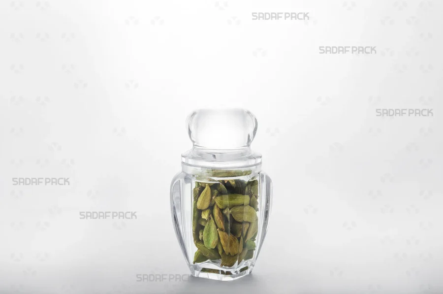 The Gohar 3 container filled with high-quality cardamom, making it an excellent choice for export packaging. 