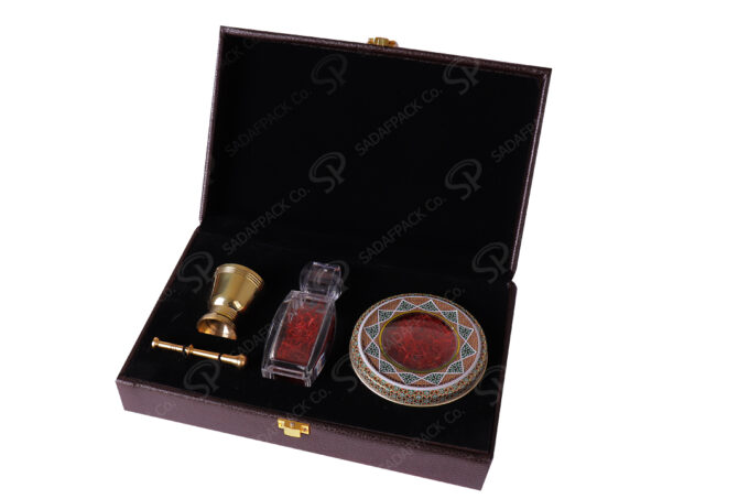 Khatam & Mortat & Azin Saffron Gift box
