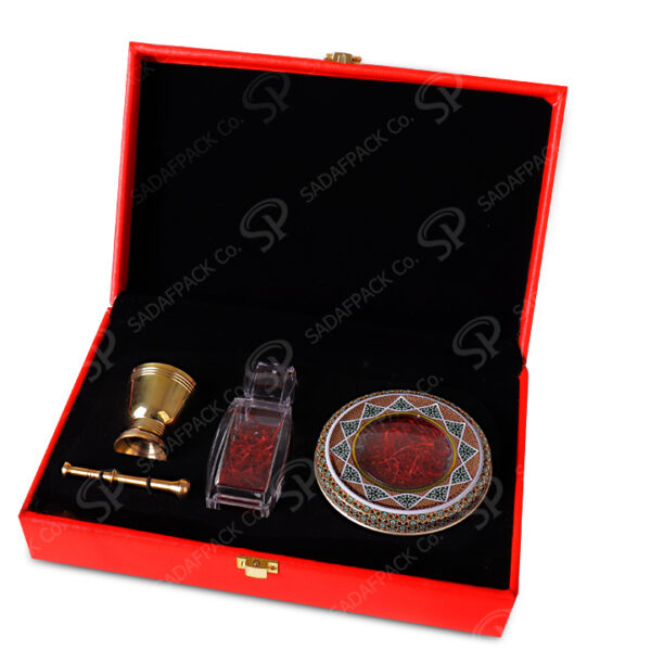 Khatam & Mortat & Azin Saffron Gift box