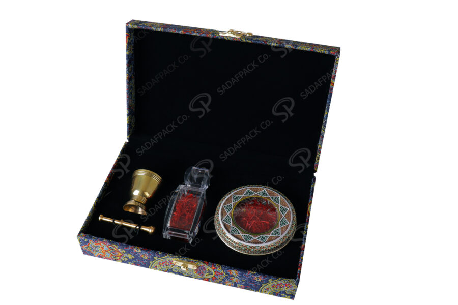 Khatam & Mortat & Azin Saffron Gift box