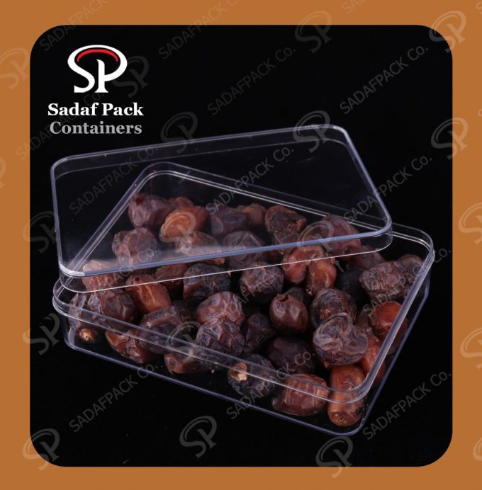 Poly-Crystal date packaging Container