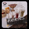 Saffron Crystal Container Berelian Design Size Large