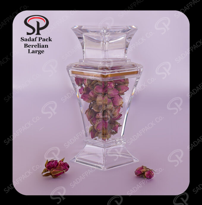 saffron packaging container