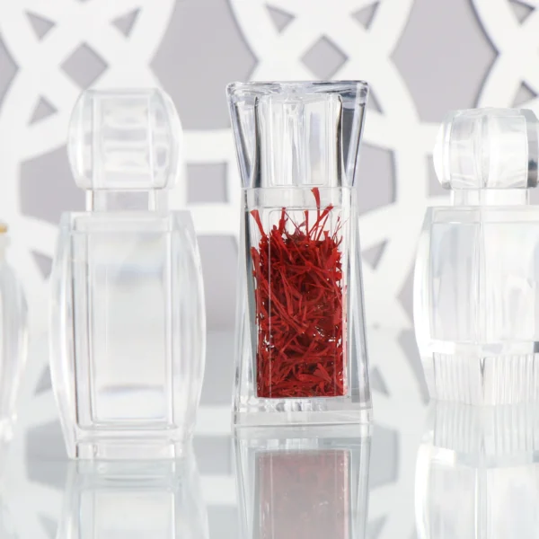 Poly-Crystal Saffron Container