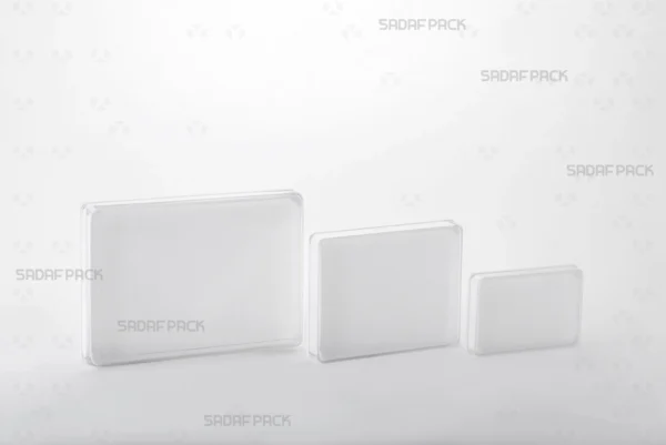 White Rectangular Bottom