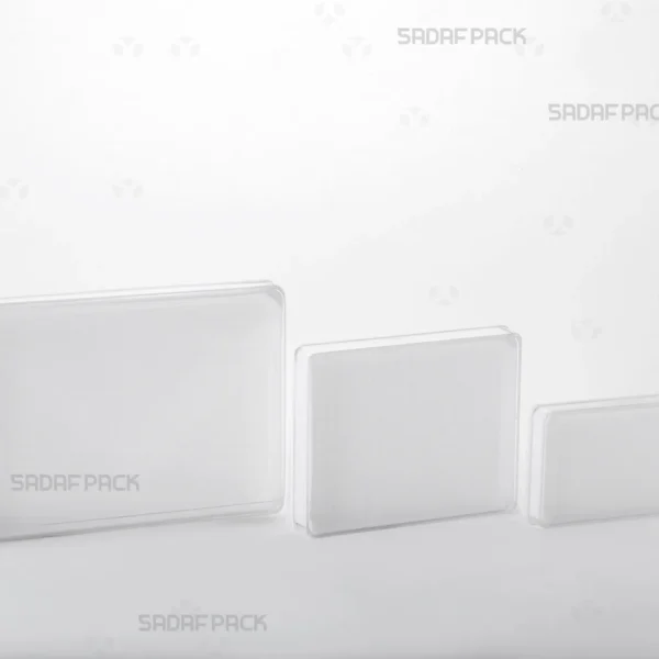 White Rectangular Bottom